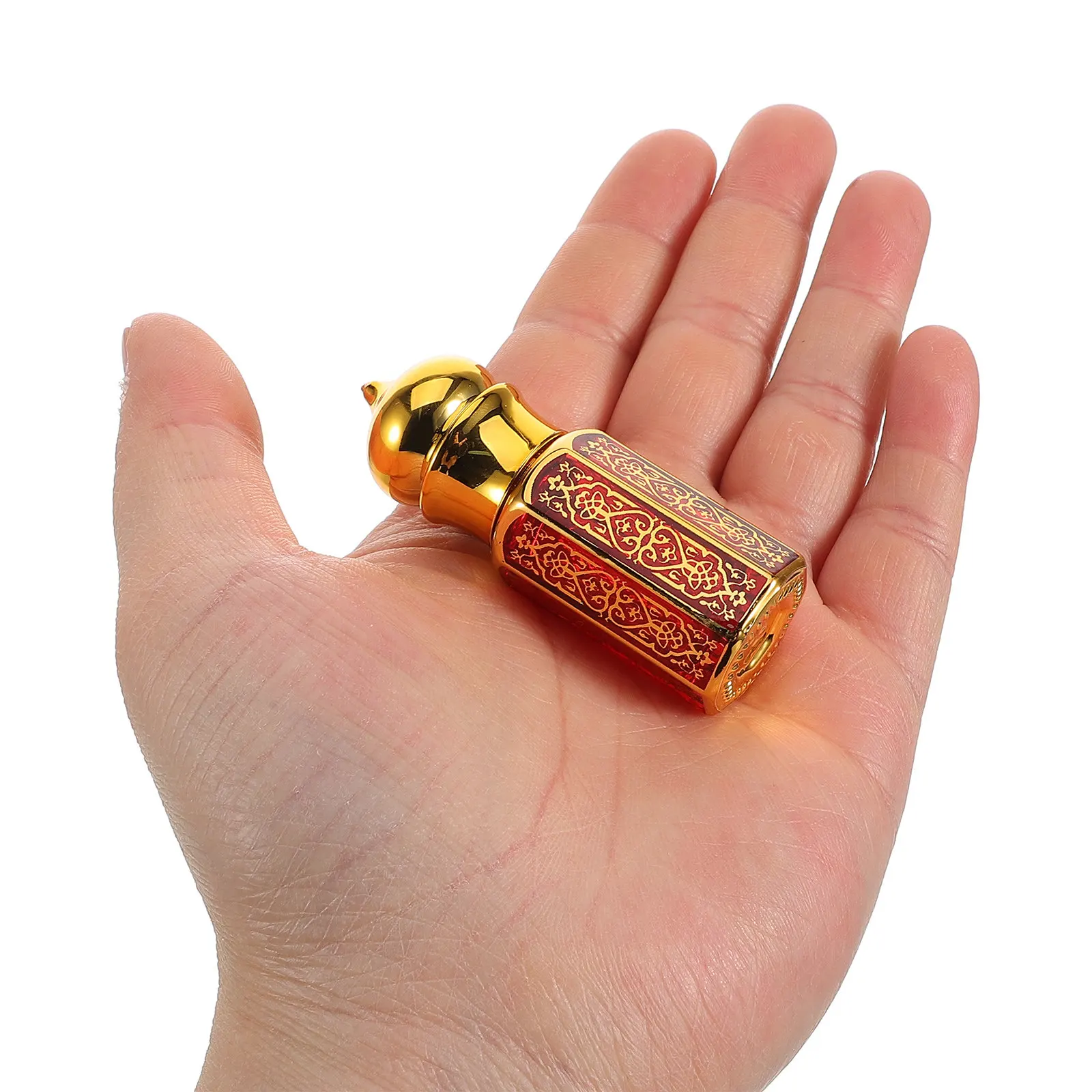 

Набор из 4 портативных стеклянных флаконов для эфирных масел, многоразовые мини-диспенсеры для духов, дорожные роликовые флаконы 6 мл, мини-флаконы для парфюмерии