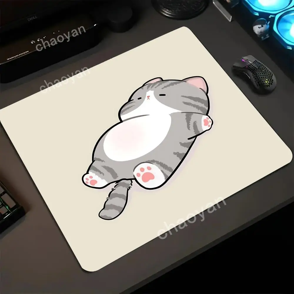Cut Cat Mouse Pad Large Computer Office Game Table Mats Small Rubber Anti-slip Gaming Keyboard Desk Pads Rug