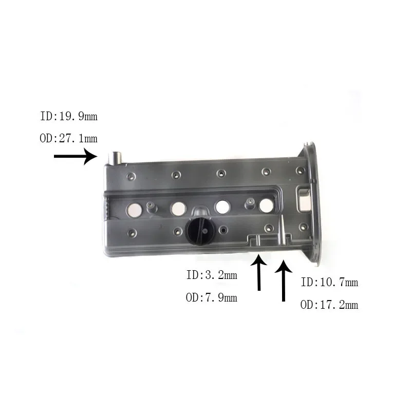 Alumínio Motor Cilindro Cabeça Válvula Tampa Câmara, 92062396, Daewoo Buick Excelle 1.8, Regal Chevrolet, OPEL Vectra Astra