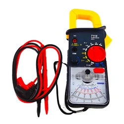 KT7110 Automatic Digital Pointer Clamp Meter KT-7110 High Precision Mechanical Ammeter Measuring Voltage Clamp Type Multimete