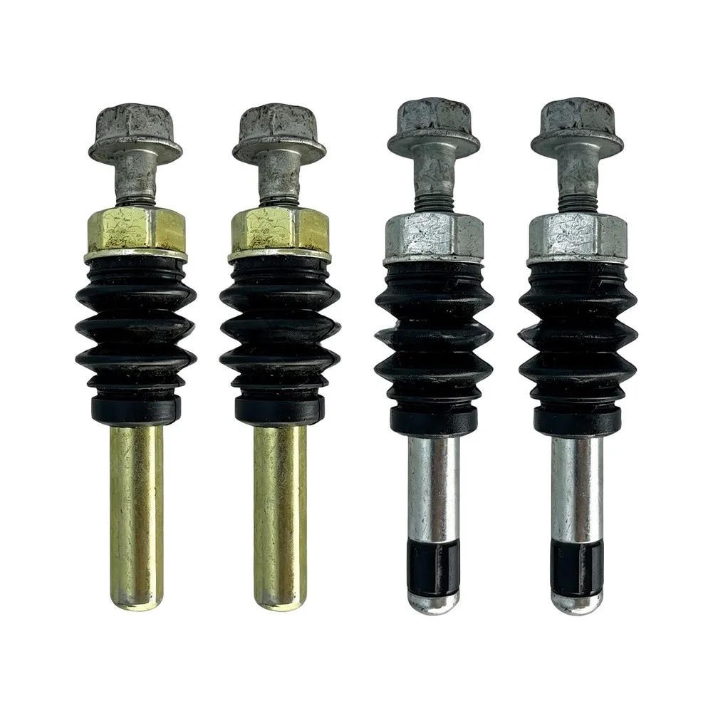 For Vehicle Safety Inspection Black Brake Caliper Guide Bike Brake Hardware Set Prevents Uneven Brake Pad Wear