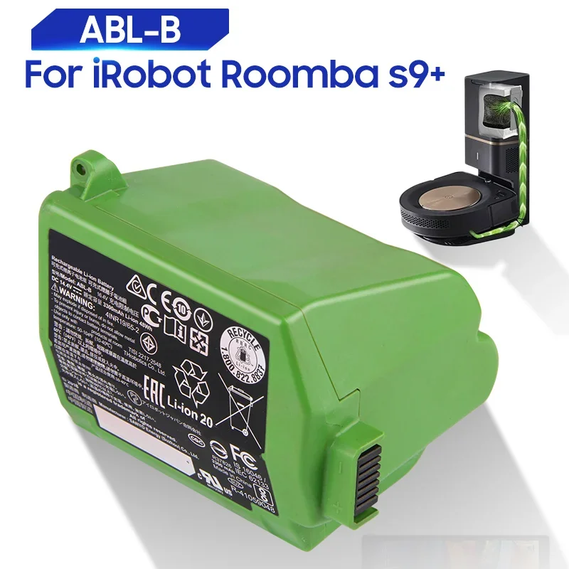 

Запасная аккумуляторная батарея для iRobot Roomba S9 +, аккумуляторная батарея 3300 мАч