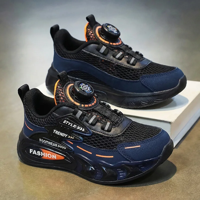 2-15Y Summer Kids Running Shoes Teens Casual Walking Students Sneakers Breathable Soft Children Outdoor Sports Tennis H100-42