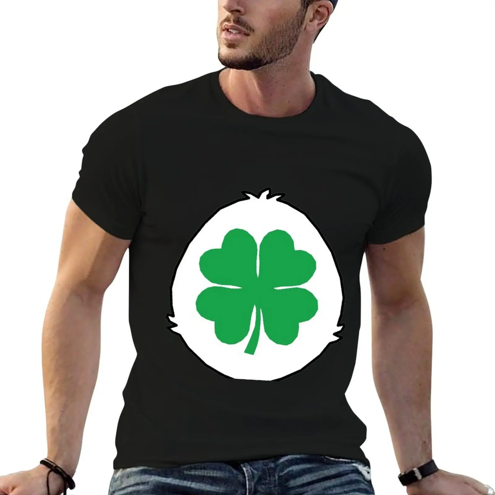 Luck Bear TShirt T-Shirt Plus Size Quick Dry Sports Tee