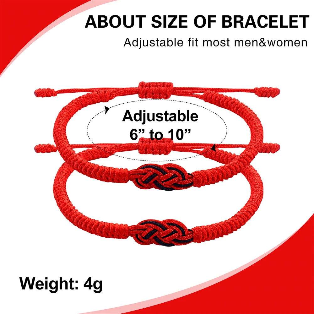 Red Rope Woven Couple Bracelets For Women Diy 2pcs Luxury Evil Blue Eye Bangles Turkish Braided Charm Bracelet Men Jewelry Gifts