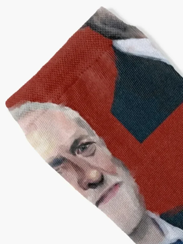 Painting of Jeremy Corbyn Socks gym heated cycling retro Ladies Socks Men's