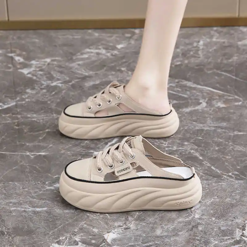 

Нескользящие лоферы с круглыми ножками, размер 47, женские кроссовки люксового бренда, женская летняя обувь, спортивные кроссовки для бега, специальные широкие