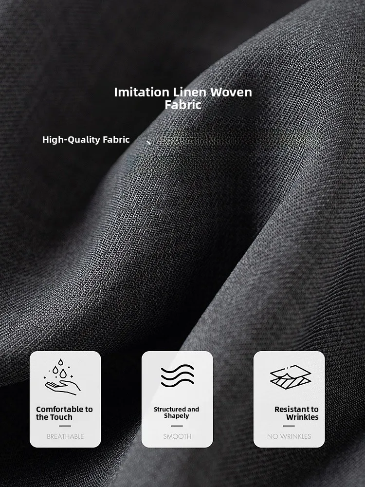 ay Pantaloni a gamba larga Pantaloni casual Pantaloni larghi da donna Estate 2025 Faion Pantaloni lunghi comodi Coreano a vita alta Polye...