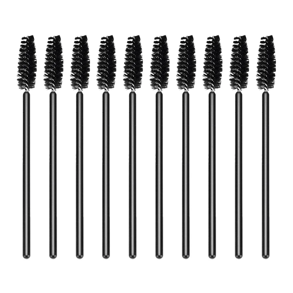50Pcs Disposable Eyelash Brushes Eyebrow Makeup Applicators Easy Carry Portable Makeup Supplies Disposable Eyelash Brush