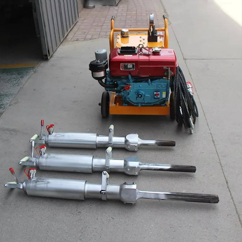 Hydraulic Rock Splitter With Single-cylinder Two-stroke Engine Quarry/Ore Use
