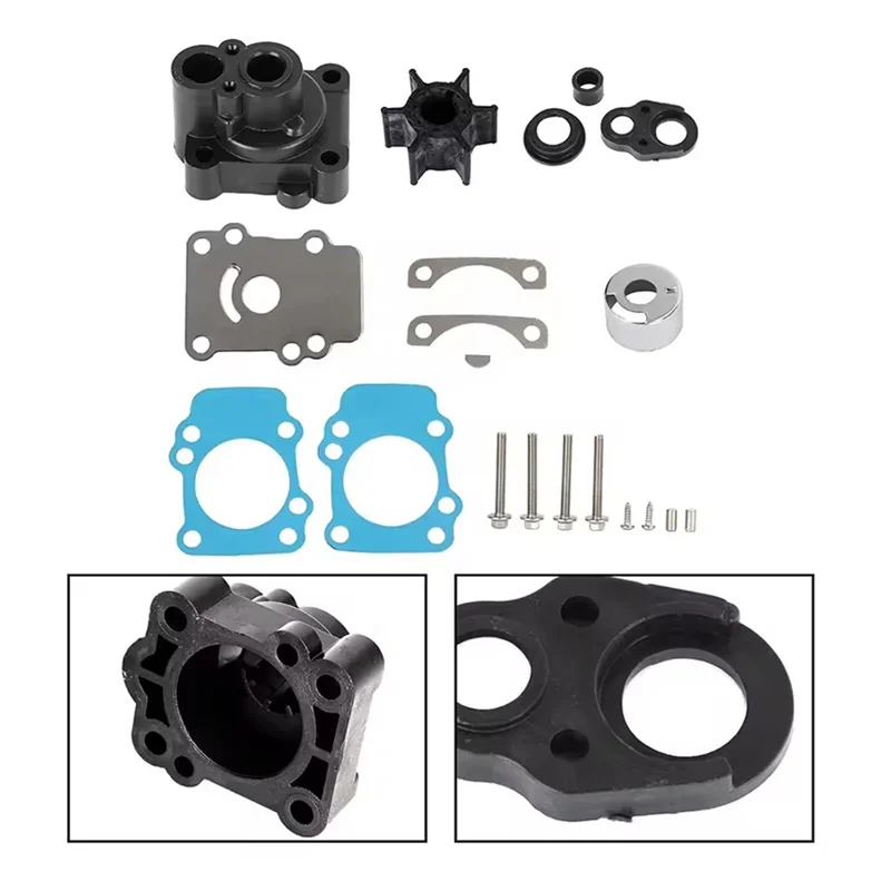 

A20K-Boat Motor 682-W0078-00 682-W0078-01 682-W0078-A1 18-3148 Water Pump Repair Kit With Housing For Yamaha 9.9HP 15HP