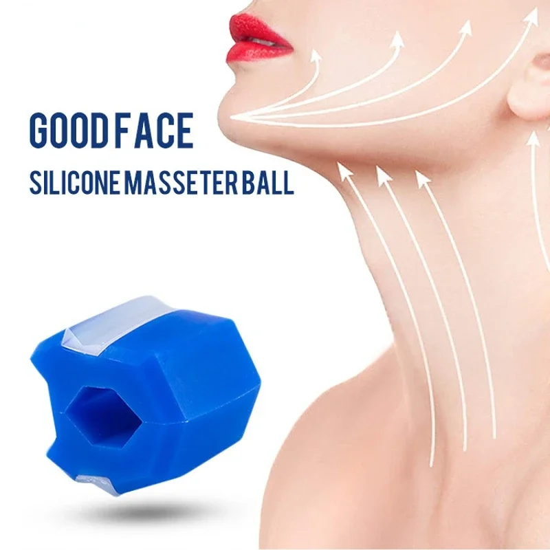 Fitness Gesicht Masseter Pop-Up V Gesicht Jawline Kiefer Exerciser Nasolabialfalten Doppel Kinn Entferner Gesichts Heber Muscle Kauen ball