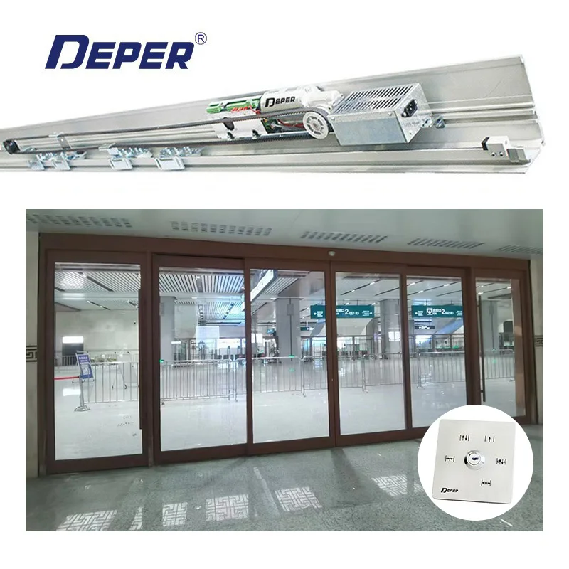 Deper High Quality D20 /ES200 Similar Brushed Motor Automatic Sliding Door Mechanism With Microwave Sensor