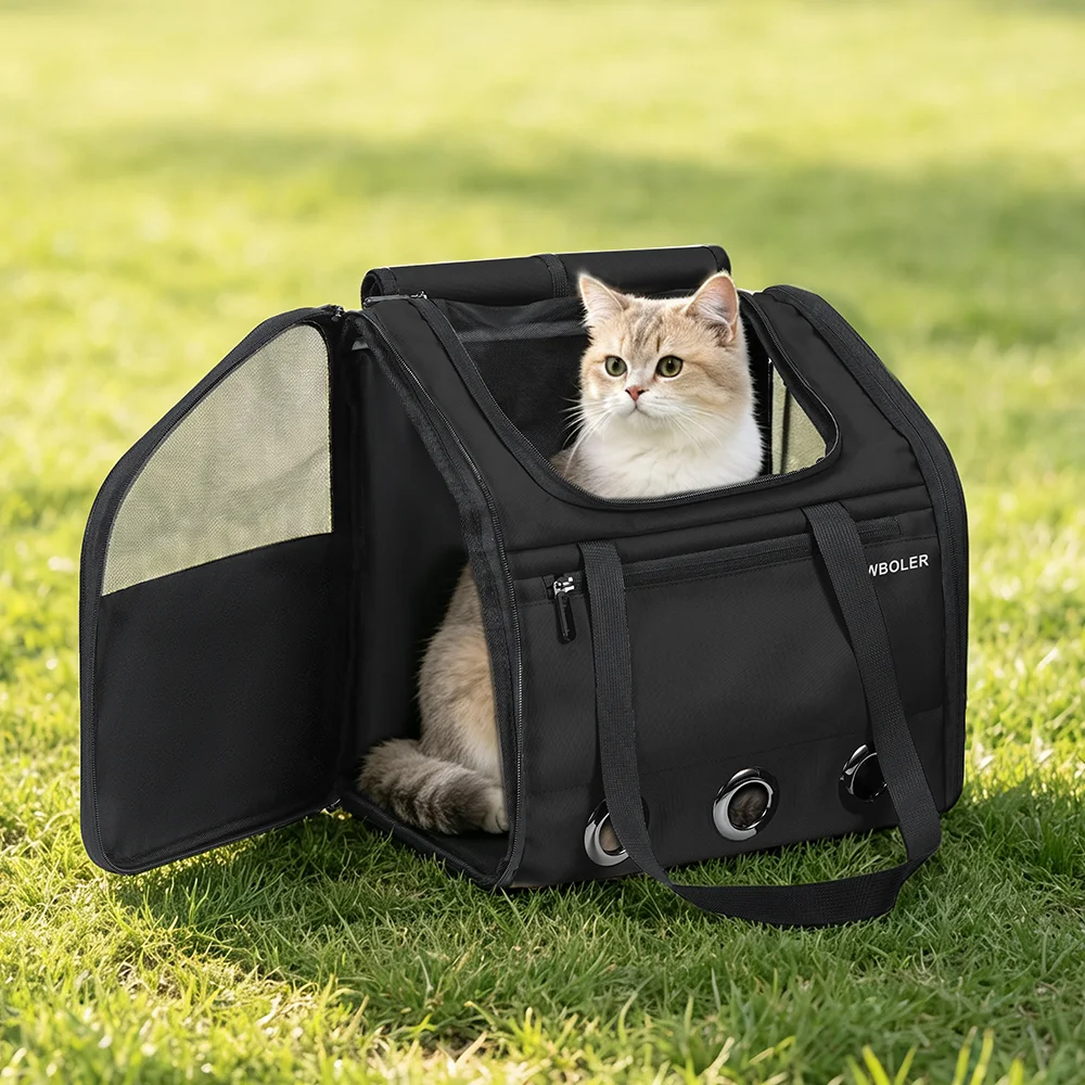 NEWBOLER Brompton Faltfahrrad Haustiertasche Tragetasche Tragbare Fahrrad-Vordertasche Faltbare Outdoor-Reisetasche für Katzen und Hunde – Detail 26