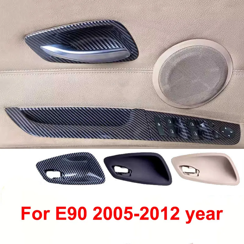 2 PCS Car Interior Door Handle Bowl Replacement Cover for BMW 3 Series E90 E91 E92 E93 2005-2012 Automobile Interior Parts