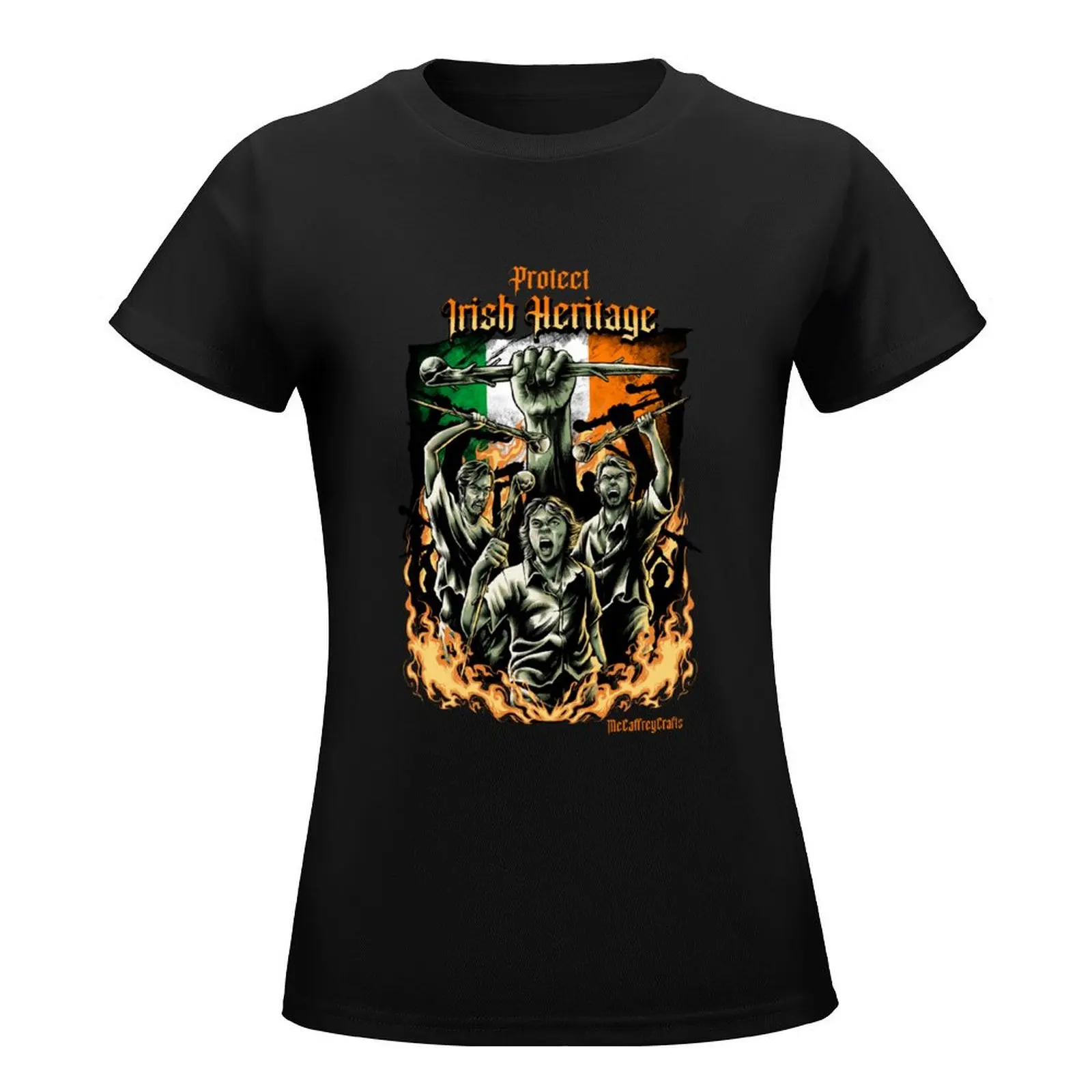 Protect Irish Heritage T-Shirt anime vintage clothes Women clothing