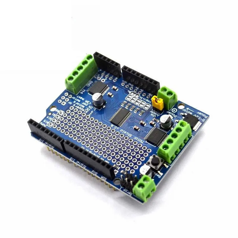 محرك/متدرج/Servo Shield v2 DC محرك متدرج ووحدة تشغيل مؤازرة لـ UNO