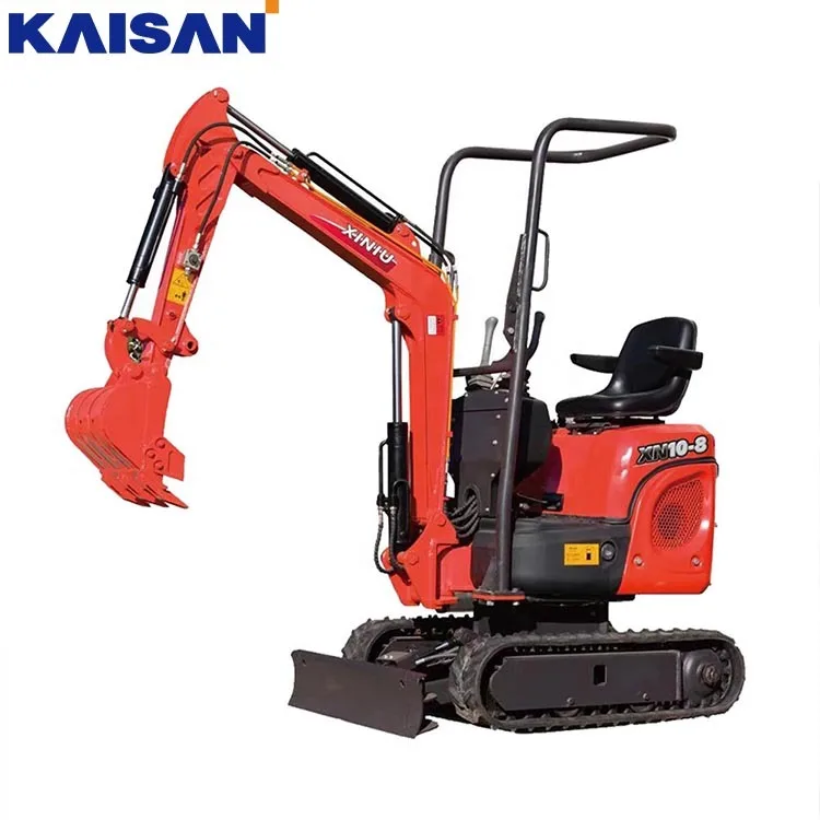 China Cheap Miniexcavator Trench Portable Excavator 1Ton Small Home Digger Mini Ekskavator