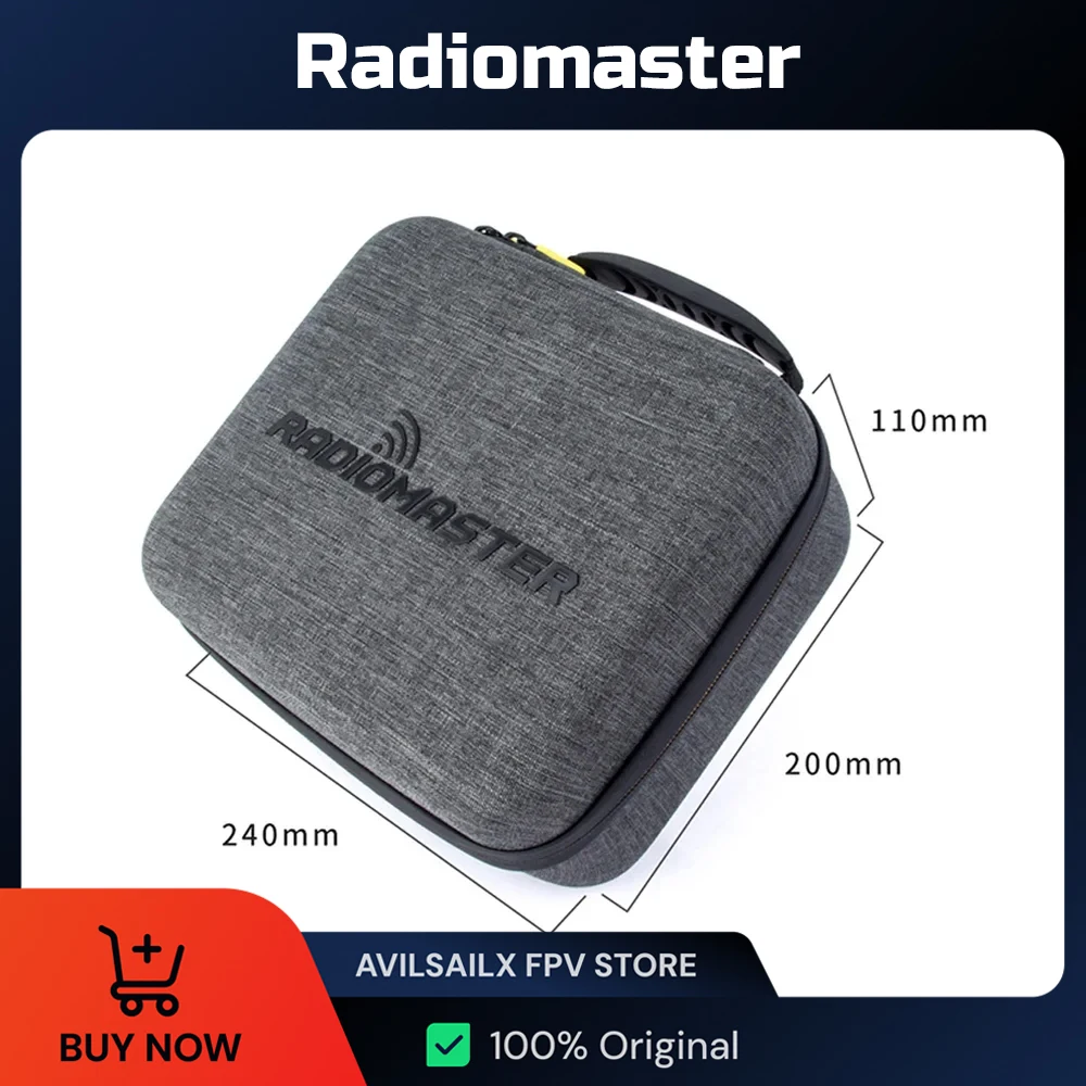 

Radiomaster Universal Portable Storage Bag TX16S SE TX18S Remote Control Transmitter Case For Airplane Model