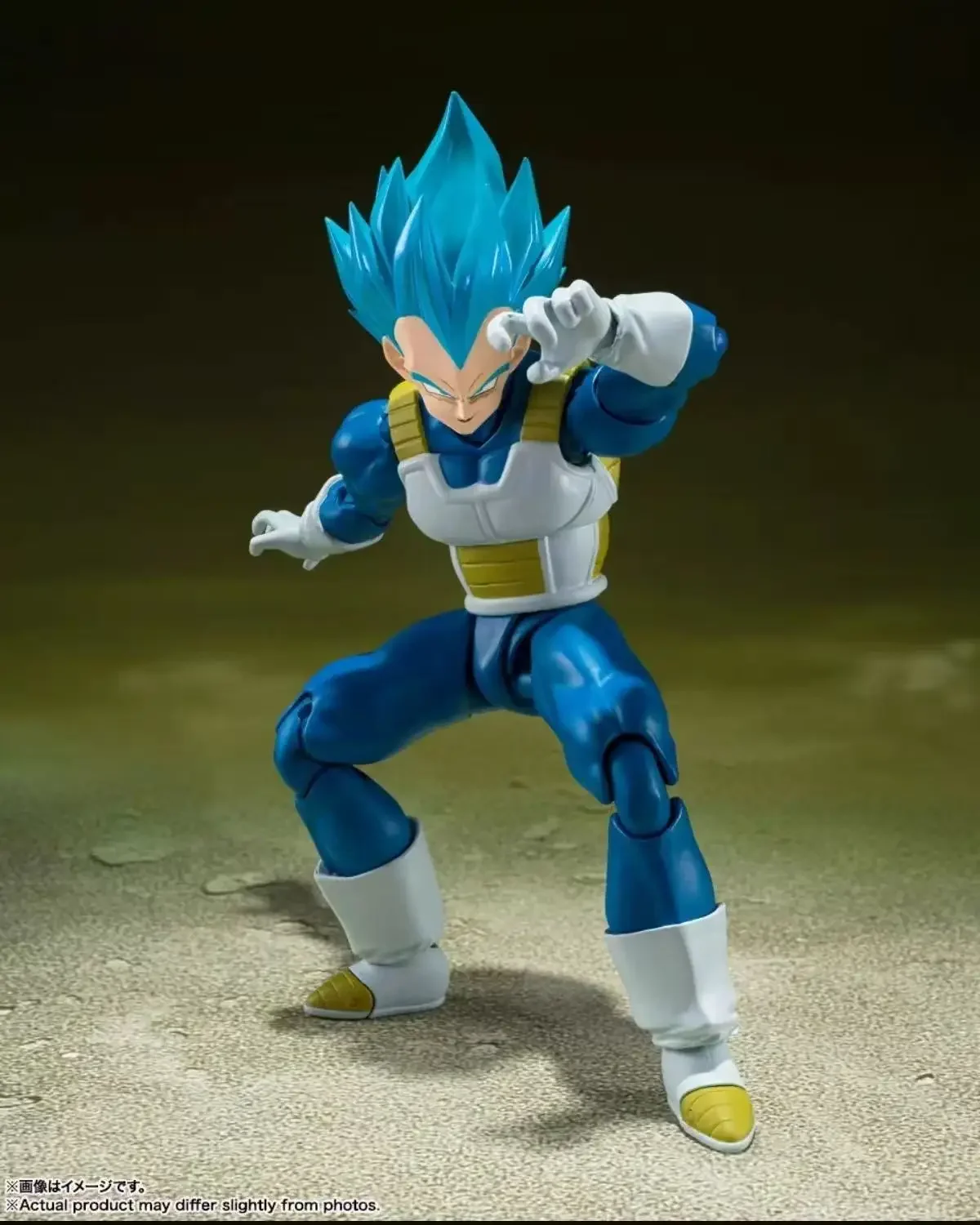 

In Stock Original SH Figuarts SHF God Vegeta Beget Figura Pvc Action Figure Model Anime Toy 1/12 Gift Blue Hair Red