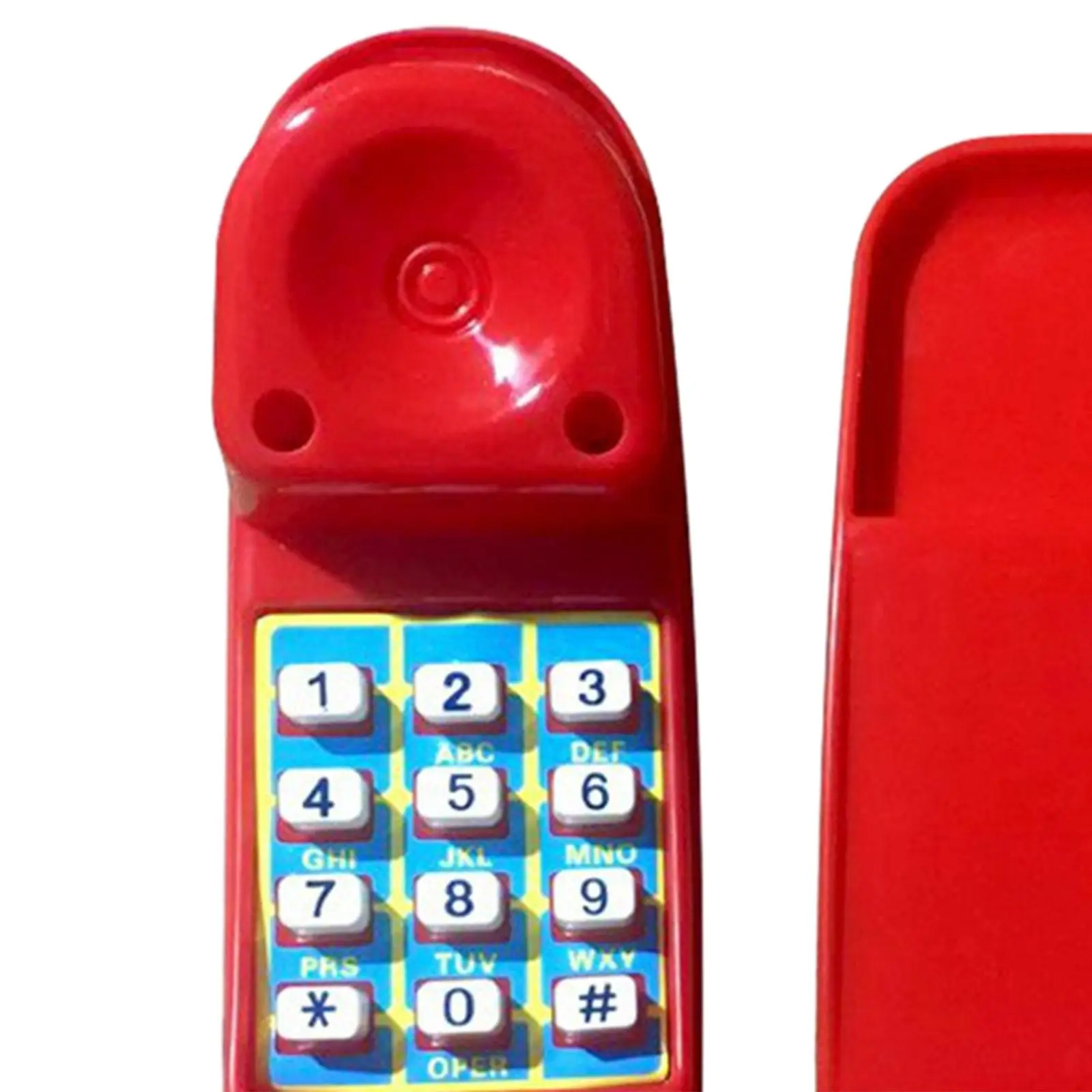 مجموعة أرجوحة ملعب للهاتف مجموعة أرجوحة خارجية ملحقات بيت الشجرة هاتف مفتاح رقمي للتظاهر كهدية تعليمية #5