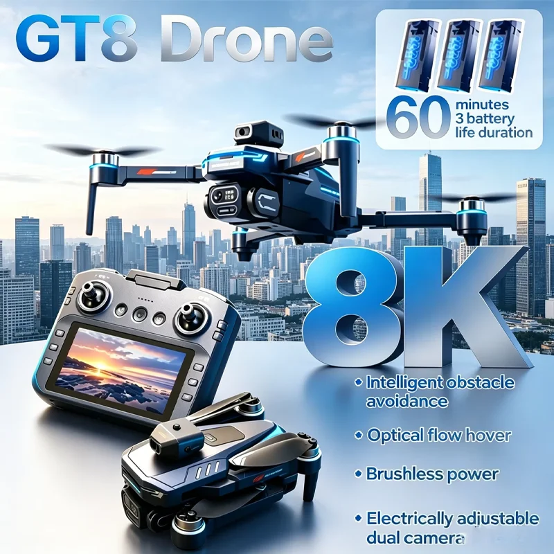 Drone Gps Rc Tt36 - Dron Lenovo GT8 8K HD z
