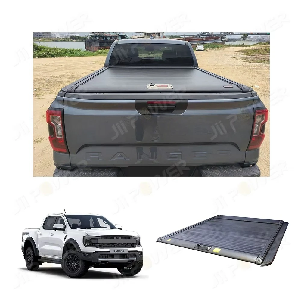 

JP16 ODM Ickup Truck Car 4x4 Aluminium Roller Lid Shutter Top Retractable Roll up Tonneau Cover for Ranger raptor F150