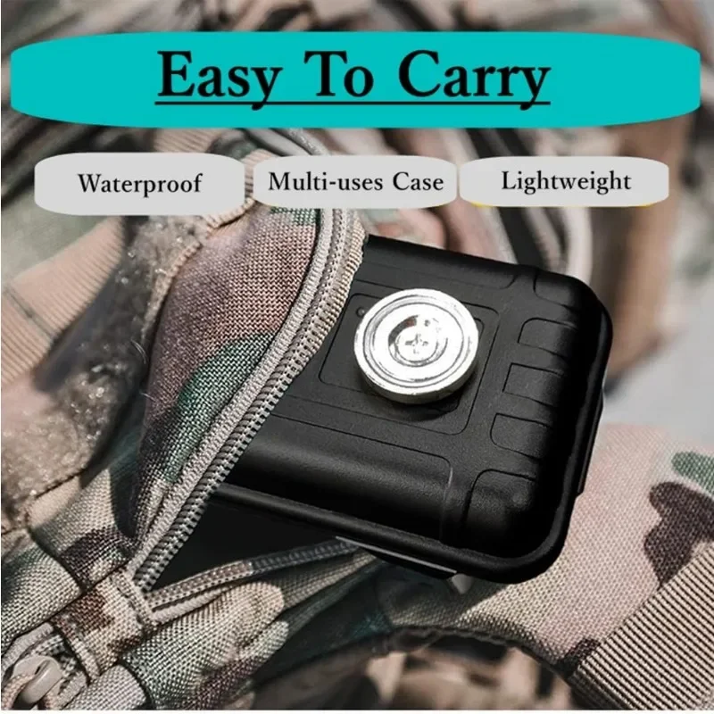 Magnetic Key Holder Under Car, Hide A Key Magnetic Car Key Holder Key Hider Multifunctional Box for Spare Key GPS Locator