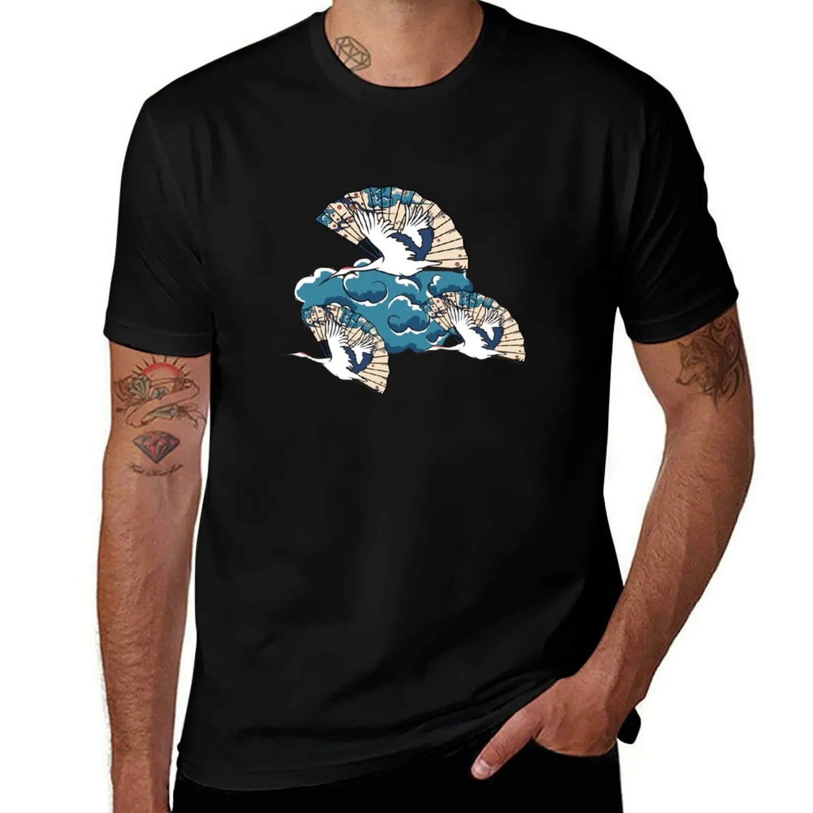Oriental FanTasy T-Shirt Quick Dry Outdoor Sports T-Shirt