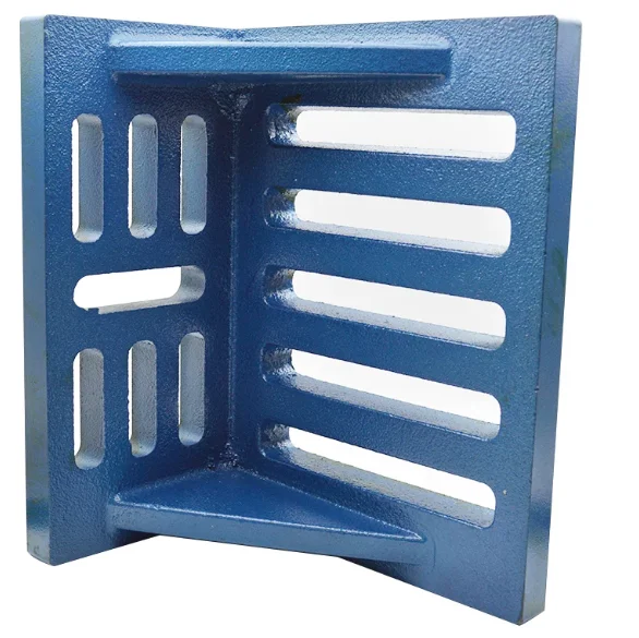 Precision Cast Iron 90 Degree Right Angle Plate Milling Machine Backing Iron Fixture Flat Clamp Right Angle Bracket Machine Tool