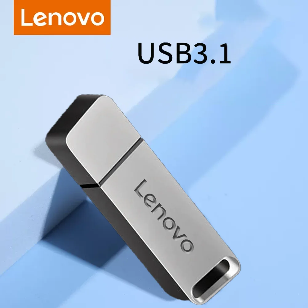 

Lenovo 2 ТБ Оригинальные USB-накопители USB 3.0 Металлический высокоскоростной флэш-накопитель Реальная емкость Портативная водонепроницаемая U-накопитель для ПК