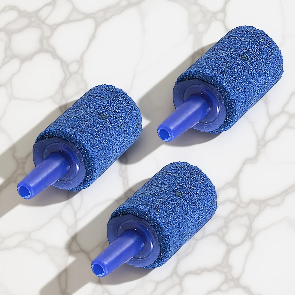 

20Pcs Mineral Airstones Bubble Diffuser Air Stone for Aquarium Fish Tank Hydroponics Blue Bubble Diffuser Ball Shape Air Stone