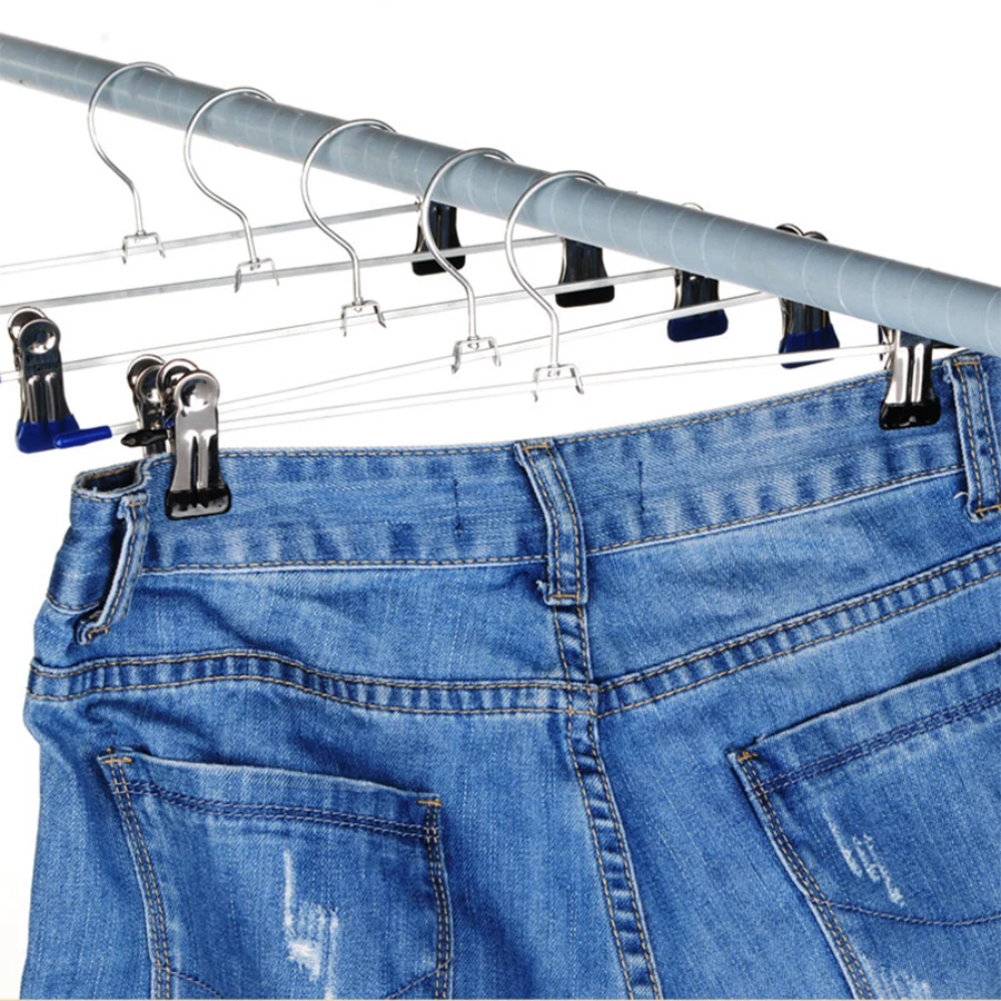 رف سراويل متعدد الأغراض ، شماعات ملابس ، مشبك خزانة ملابس ، مانع للانزلاق ، مقاوم للرياح ، تجفيف الملابس ، 10 * * #2