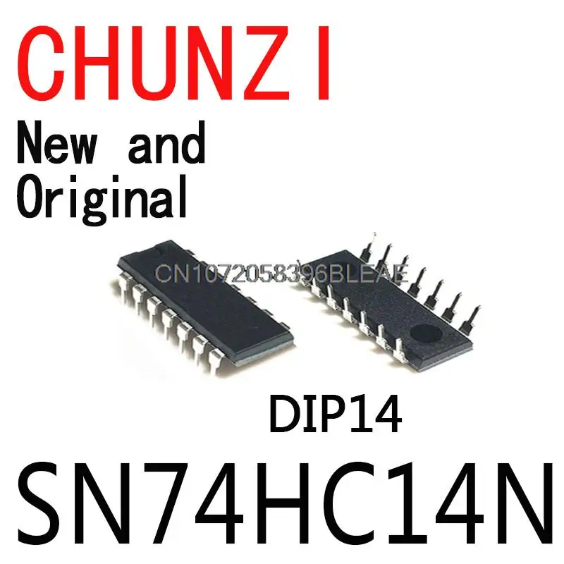 100PCS New and Original DIP14 SN74HC14 74HC14N 74HC14 DIP Integrated IC SN74HC14N