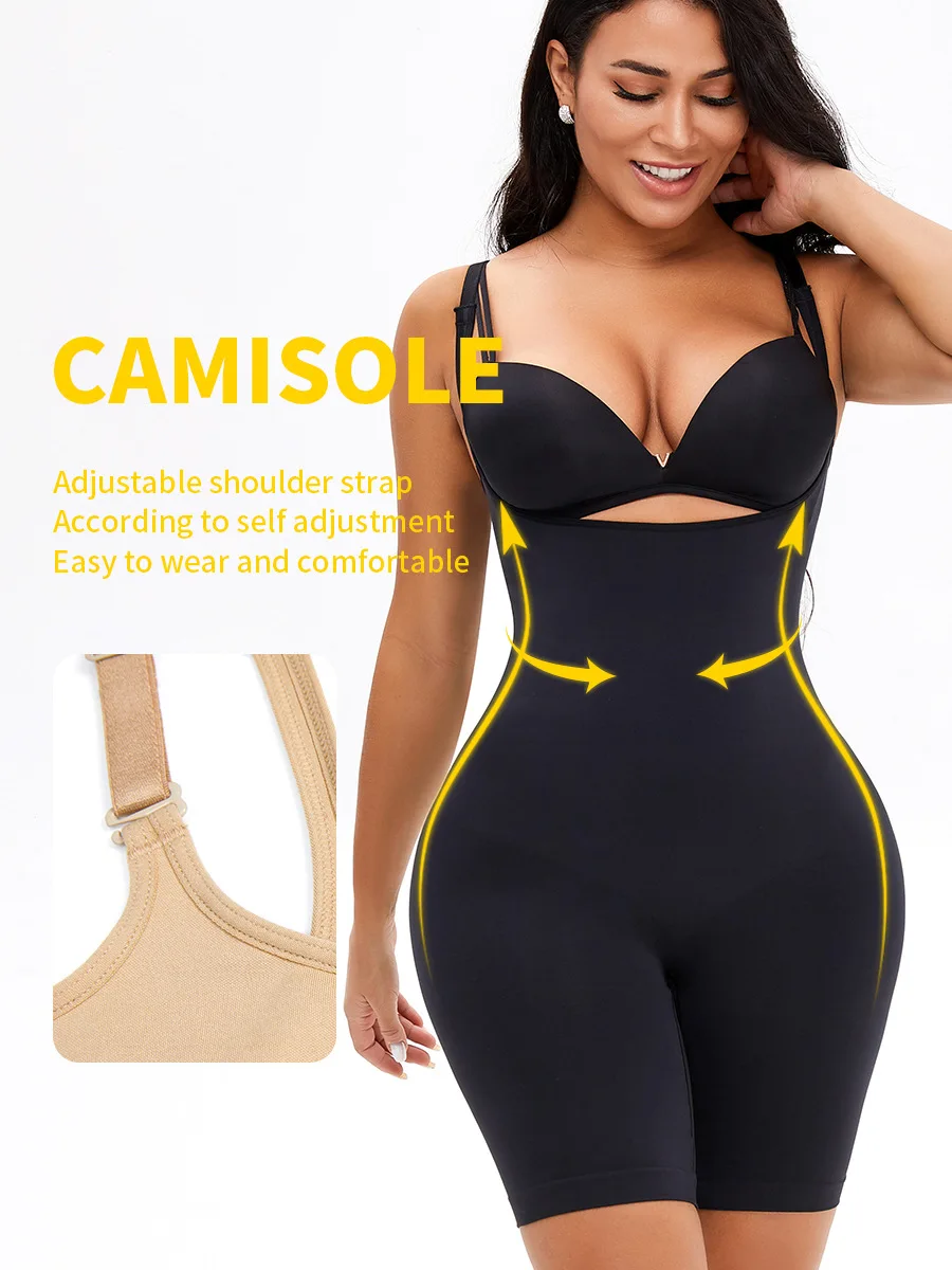 FXTF Body Shaper Fajas Colombianas Bodysuit Slimming Waist Trainer Shapewear Push Up Butt Lifter Corset Reductoras Underwear