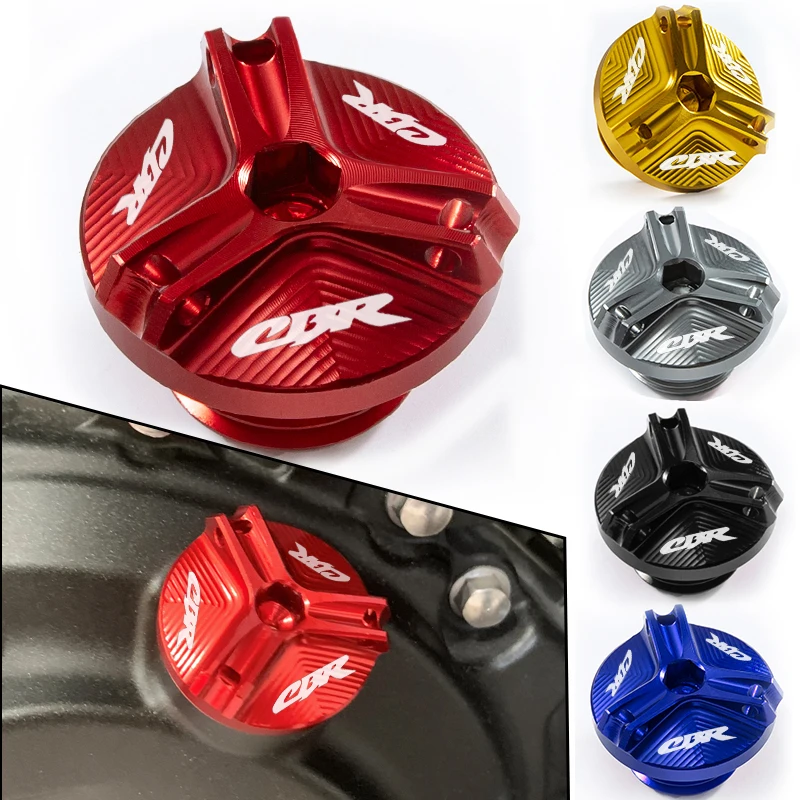 For Honda CBR600RR CBR1000RR CBR250RR CBR 600 954 1000 RR CBR 650R 500R F2 F3 F4i Filler Cap Oil Filter Cap Accessories