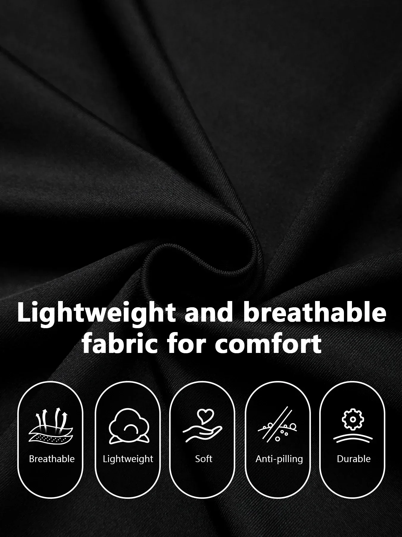 Herren Raglan Mock Neck Kompressions-Langarmshirts 4-Wege-Stretch Schnelltrocknend Gym Fahrrad Klettern Sport Baselayer Unterhemden – Detail 6