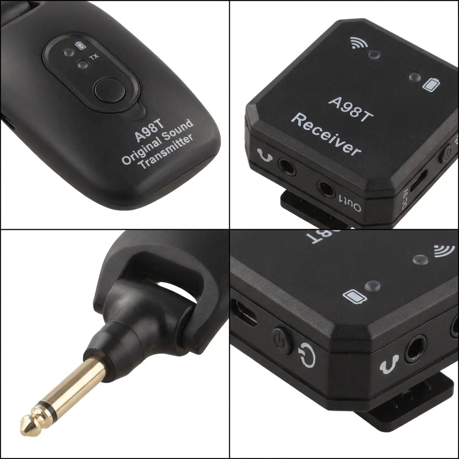 Rechargeable In Ear In Ear Dynamic Performances Rehearsal Performance Audio System 48kHz 16bit Audio Rechargeable