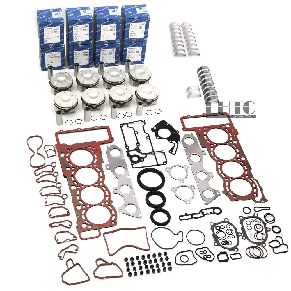 Engine Overhaul Repair Rebuild Kit 079107066 EM For Audi S6 S7 C7 A8 S8 D4 4.0 TFSI CEU CTG