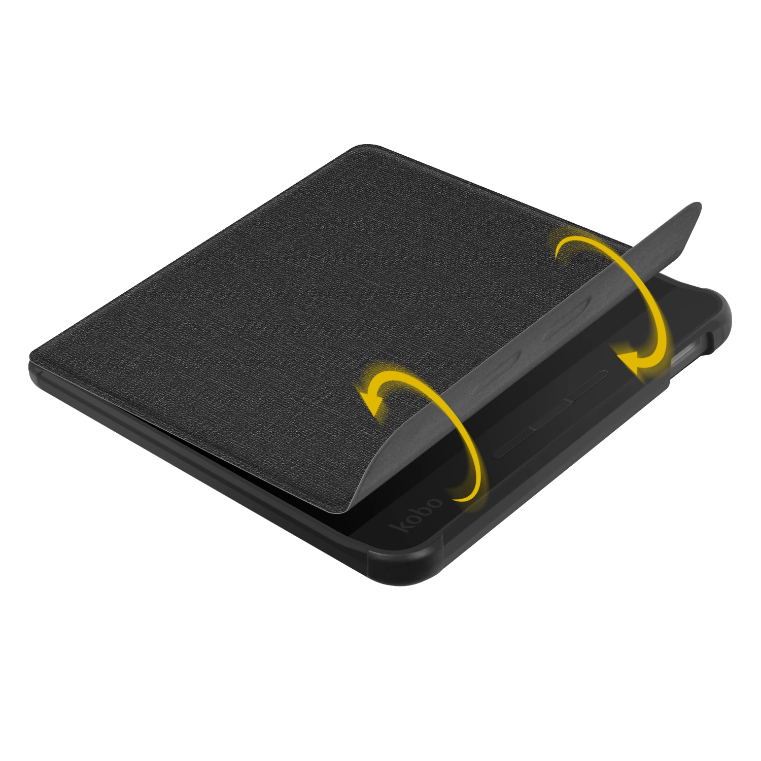 For Kobo Libra Colour 2024 Case Libra 2 2021 Cover with Hand Strap Holder 7 inch Ebook N428 N418 Sleep Wake Capa Funda Hoesje image 3