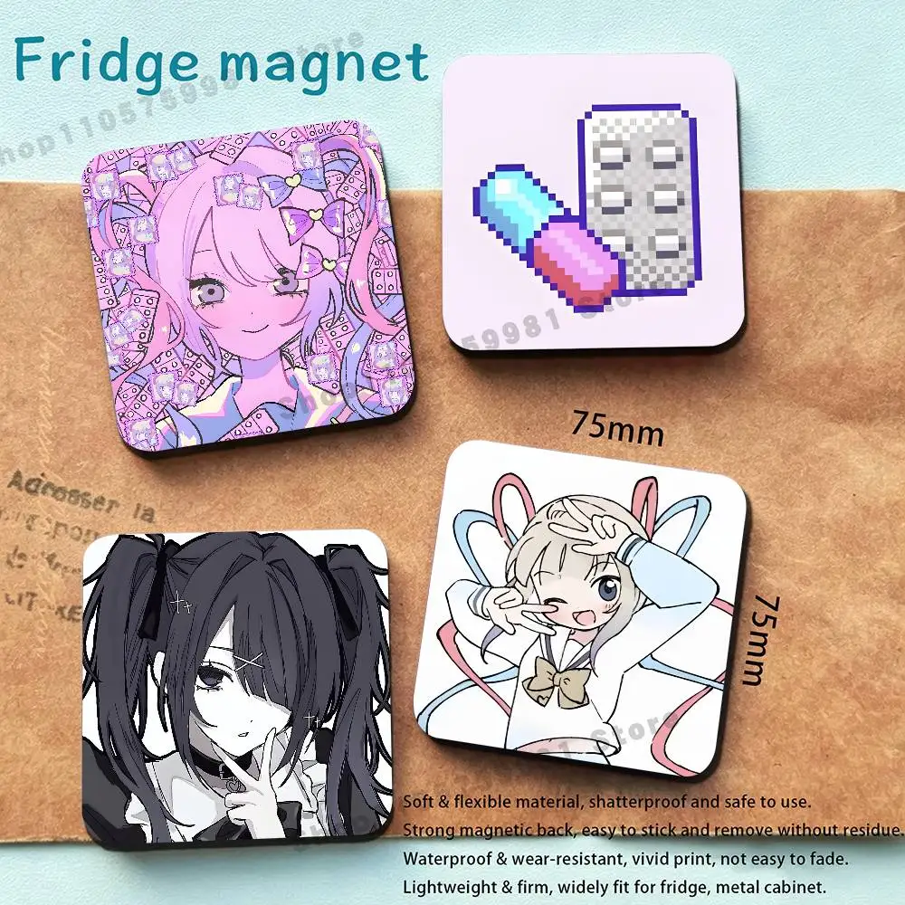 N-Needy S-Streamer Overload New PVC Fridge Magnet for Cartoon Refrigerator Decor For Child Magnetic Toy