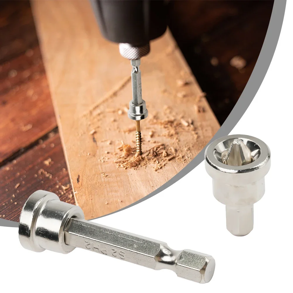 Woodworking Screw Hex Shank Magnetic Bit, Suitable for Various Boards, Easy Screw Installation and Removal, High Hardness 5PCS