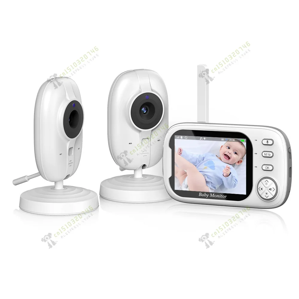 

3.5-Inch Real-time Video Caregiver, Upgraded Camera.