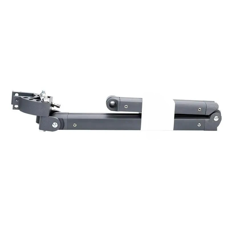 Wholesale Luxury Aluminum Alloy Black Telescopic Awning Arm Waterproof Foldable for Store Use
