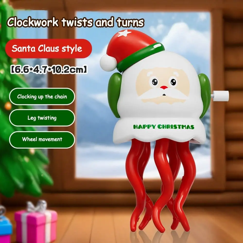 Zabawka Ośmiornica Tańcząca na Napędzie Mechanicznym, Samotaniecąca się, Tańcząca, Zabawki Ośmiornice Tańczące Samodzielnie, Dyniowy Duch, Unikanie Przeszkód