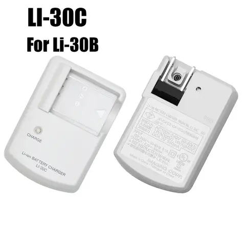 올림푸스 LI-30B 배터리 용 정품 LI-30C 배터리 충전기 Olympus u-mini Digital Digital S 스타일러스 Verve Digital Verve Digital S