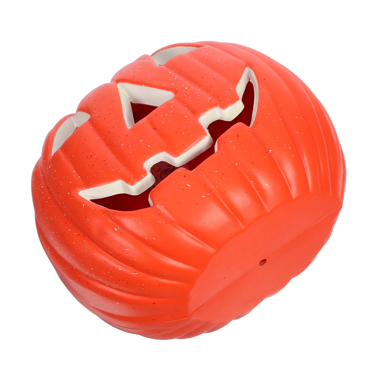 Decorazione di luce arancione azionata a lanterna di Halloween per feste all'aperto al coperto Led Jack O Lanterna Decorazione di zucca Halloween
