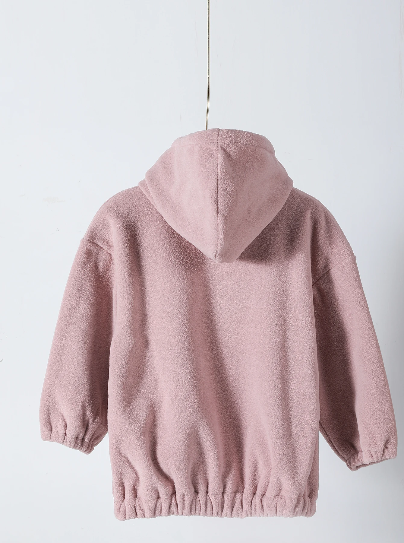 Custom Tag Plain Polyester Autumn Winter Baby Infant Boys Girls Clothes Long Sleeve Hooded Toddler Sweatshirt