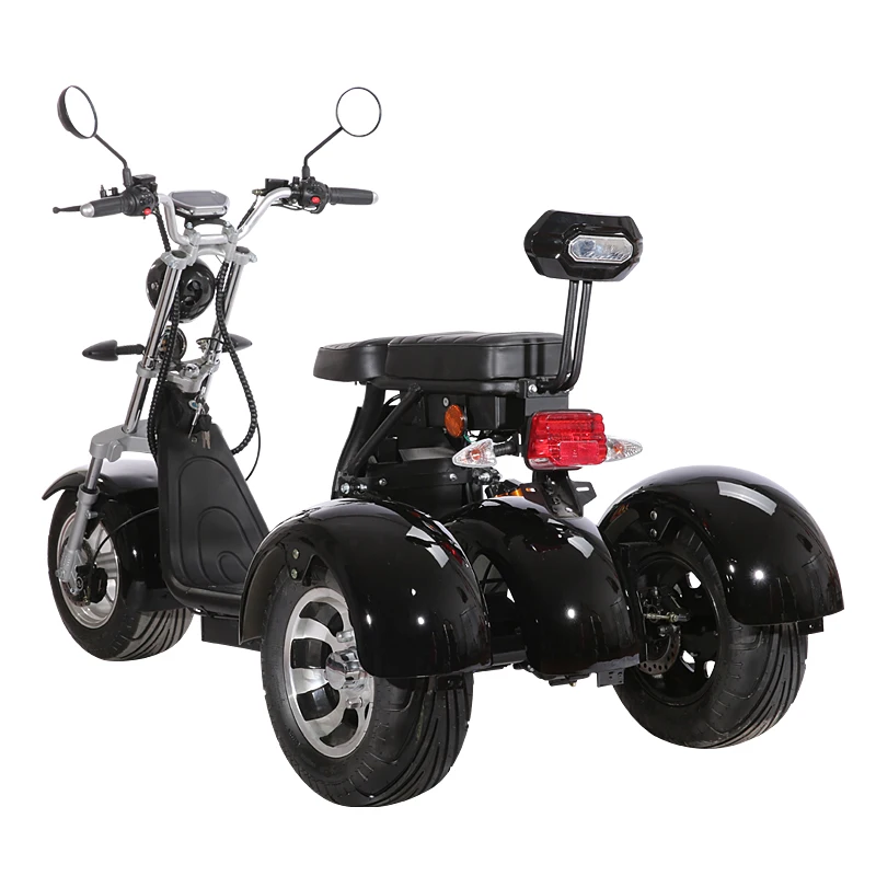 

EEC/COC Certificated electric tricycles 1500W Double Seat 3 wheel Electric Scooters adult Citycoco