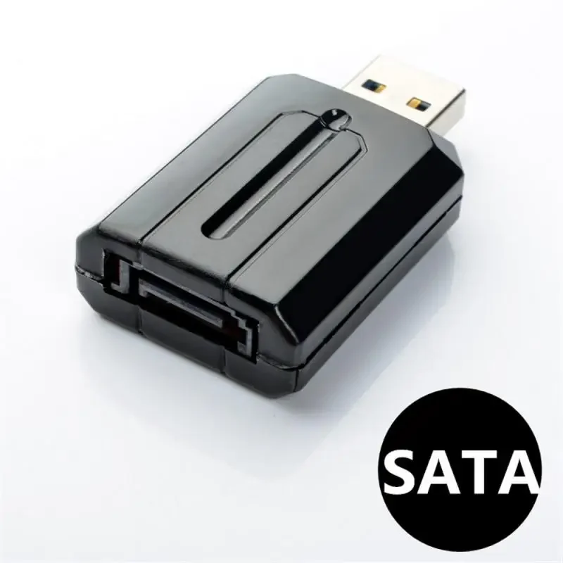 Usb 3.0 adaptador esata durável usb 3.0 para sata hdd adaptador fácil conexão de alta velocidade transmissão dados usb 3.0 conector esata